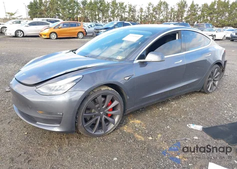 2020 Tesla Model 3 from USA, damaged, VIN 5YJ3E1ECXLF736151